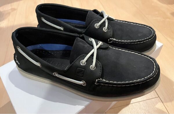 Sperry Top-Sider デッキシューズ ブラック US9
