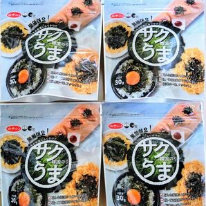 白子のり サクうま韓国のり 30g×4袋