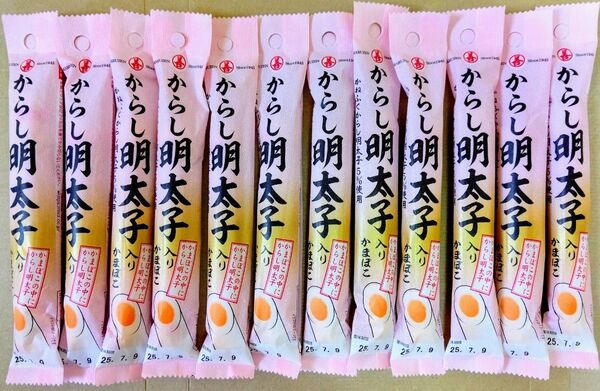 丸善 からし明太子入りかまぼこ 12本 まとめ売り