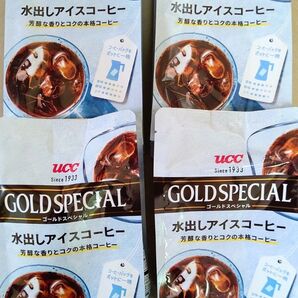 UCC ゴールドスペシャル 水出しアイスコーヒー 4袋入×4袋 まとめ売り