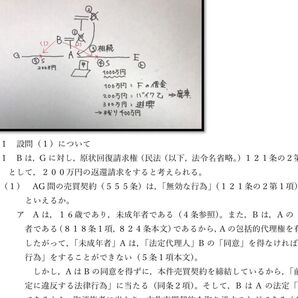 ロープラクティスI II民法攻略講座 答案