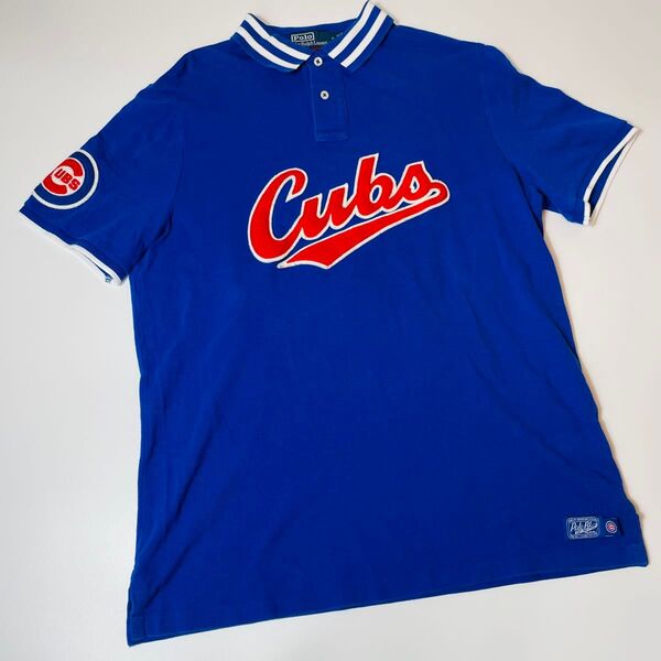 【希少】ポロラルフローレン × MLB CUBS カブス ポロシャツ
