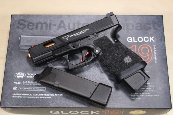 TTI グロック19 ロングマガジンベース カスタム マグウェル G19 3rd 東京マルイ ジョンウィック グロック17 G17