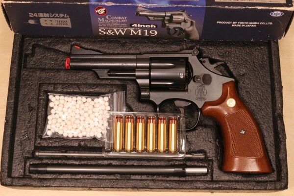 次元大介仕様 東京マルイ S&W M19 コンバットマグナム 4インチ ガスリボルバー HW ヘビーウェイト ガスガン