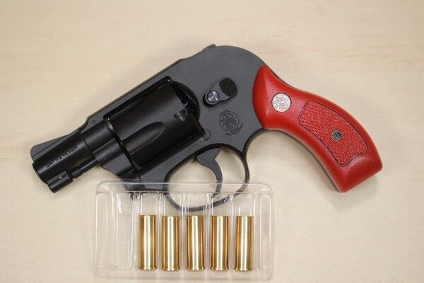 マルシン S&W M49 HW ボディガード 2インチ チーフスペシャル メタルカートリッジ5発6mm ガスリボルバー M36