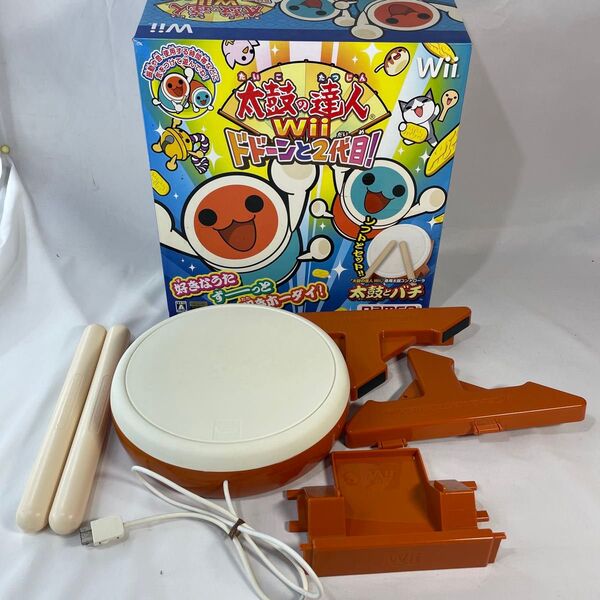 【Wii】 太鼓の達人Wii ドドーンと2代目! (専用コントローラ「太鼓とバチ」同梱版)