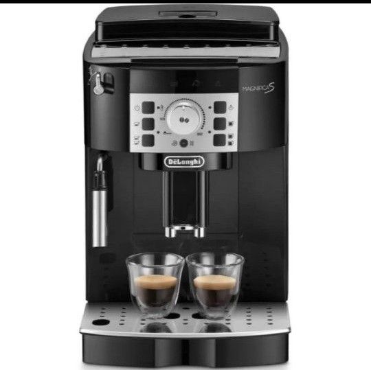 デロンギ 全自動コーヒーマシン マグニフィカS ECAM22112B ブラック 新品