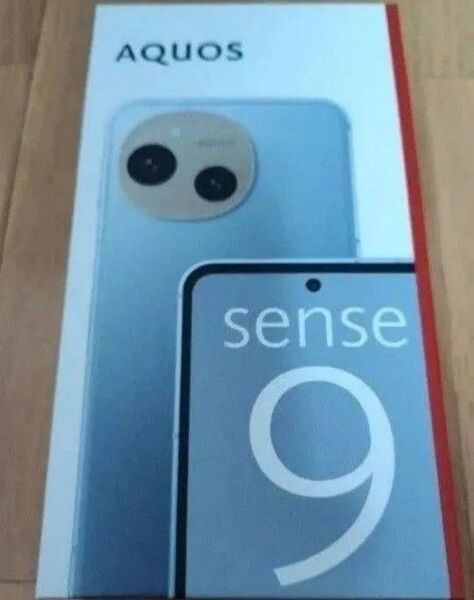 AQUOS sense9 SH-M29 メモリー6GB ストレージ128GB ブルー 新品未開封品