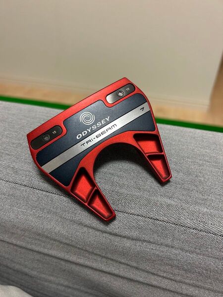 オデッセイ Odyssey TRI-BEAM RED 7パター 34インチ シャフト・カーボンスチール複合シャフト