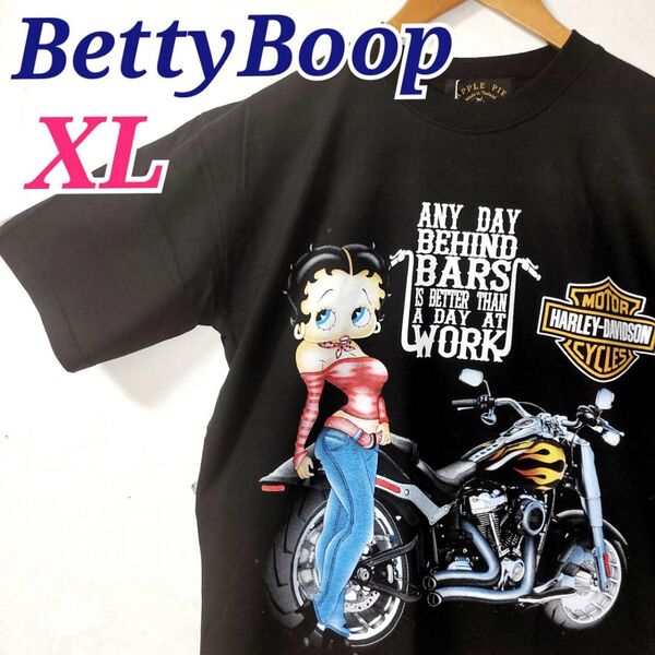 ★新品★ Tシャツ ベティブープ×ハーレー 037