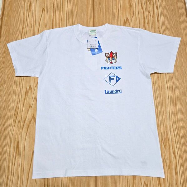 【未使用】LAUNDRY 北海道日本ハムファイターズ コラボ Tシャツ M