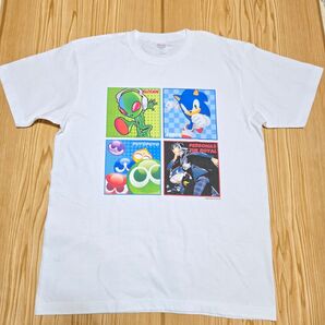 SEGASammyセガサミー ソニック エイリやん ペルソナ5 ぷよぷよTシャツ