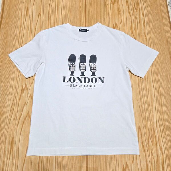ブラックレーベル クレストブリッジ ブリティッシュガーズマン Tシャツ M