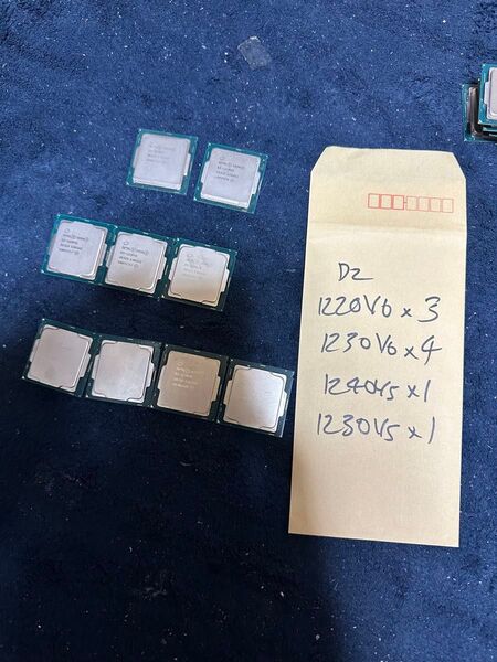 CPU Xeon E3 9個セット