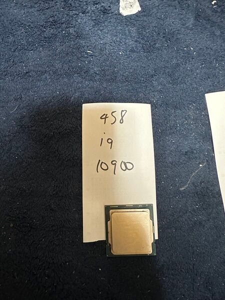 CPU i9 10900