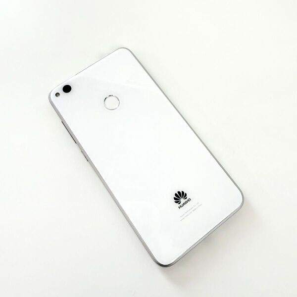 HUAWEI nova lite 本体 中古 SIMフリー ホワイト 16GB ファーウェイ