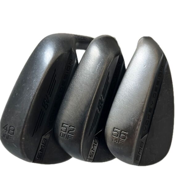 【大人気】Titleist Vokey SM8 ウェッジ 3本セット 48/52/56度(ボーケイSM8)