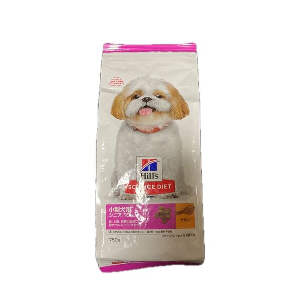 新品 サイエンス・ダイエット 小型犬用 シニア 10歳以上 高齢犬用 チキン シニア プラス 750g 小型犬