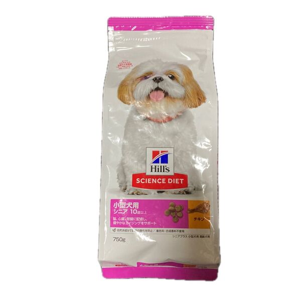 新品 サイエンス・ダイエット 小型犬用 シニア 10歳以上 高齢犬用 チキン シニアプラス 750g