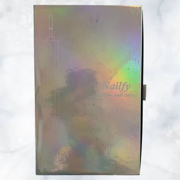 Nailfy モバイルネイルケア 電動ネイルマシン ネルフィ フクシアパープル ネイルマシン スカルプ ジェルネイル ネイルケア
