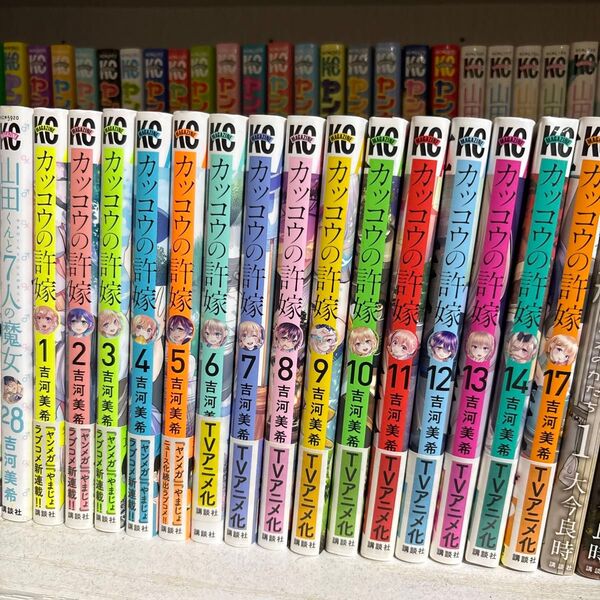 カッコウの許嫁 1〜14巻、17巻 10巻焼けあり 美品 全巻ではありません。