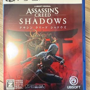 PS5 アサシンクリード シャドウズ 極美品 未使用コードあり