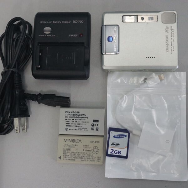 KONICAMINOLTA DiMAGE Xg コンパクトデジタルカメラ デジカメ コンデジ コニカミノルタ