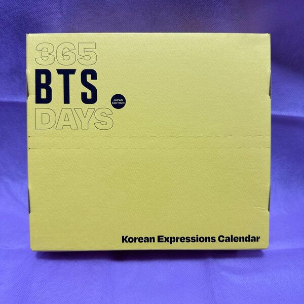 365 BTS DAYS Korean Expressions Calendar JAPAN EDITION