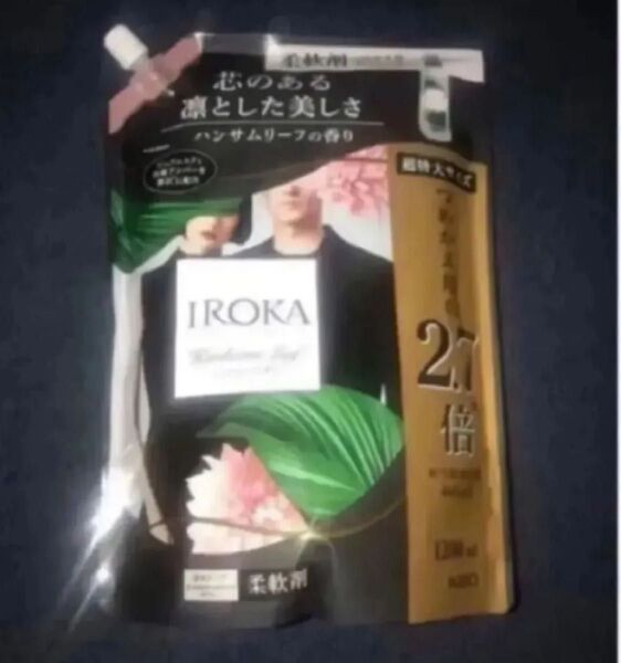 フレア フレグランス IROKA 柔軟剤 ハンサムリーフ 1200ml×1 イロカ