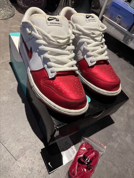 Nike SB Dunk Low QS Varsity Red supreme 28.5cm