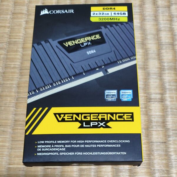 CMK64GX4M2E3200C16 DDR4 PC4-25600 32GB 2枚組 3200MHz