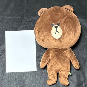 LINE FRIENDS ブラウン ぬいぐるみ