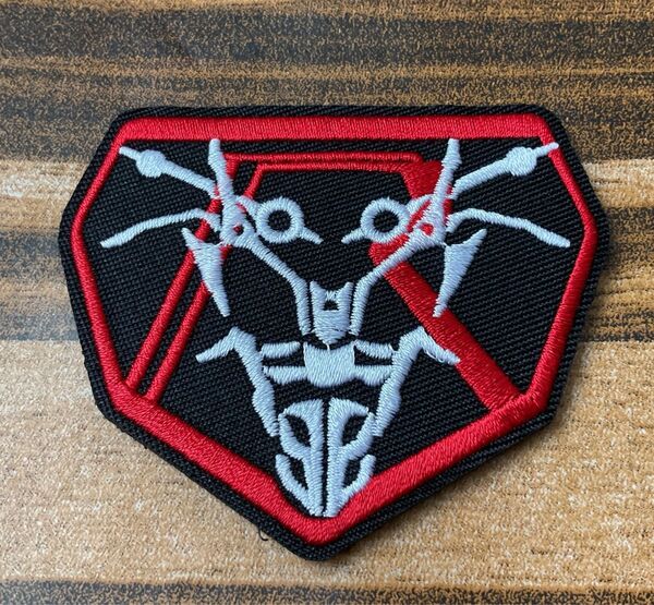 シン・仮面ライダーエンブレム 刺繍ベルクロパッチ ワッペン ミリタリー
