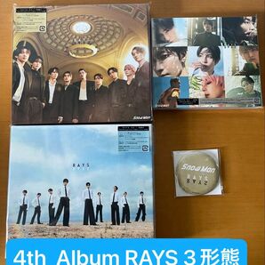 SnowMan アルバム 『RAYS』初回盤 3形態