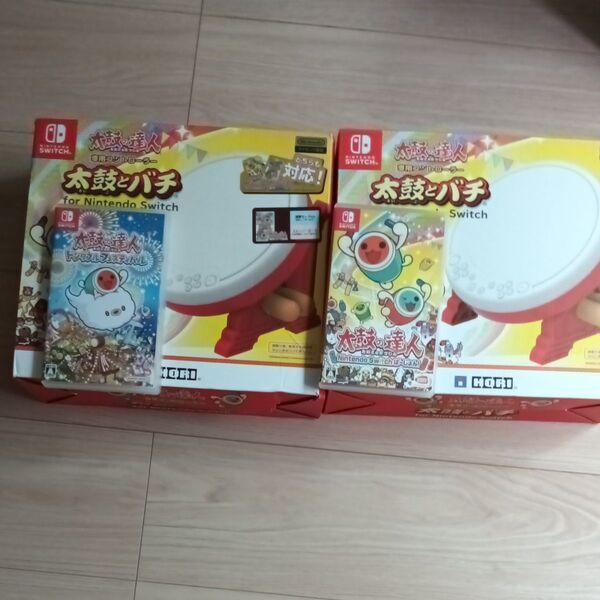 太鼓の達人 太鼓とバチ for Nintendo Switch 2個セット ドンタブルフェスティバル ニンテンドースイッチ ソフト