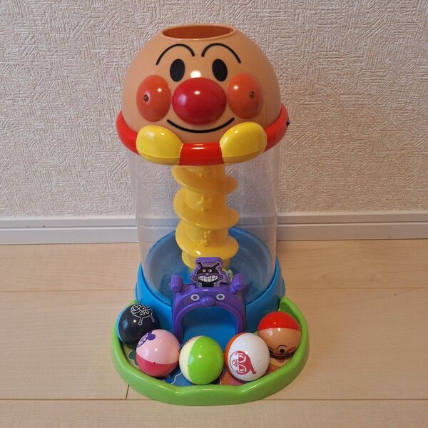 アンパンマン ジョイパレット にぎって!おとして!光るくるコロタワー