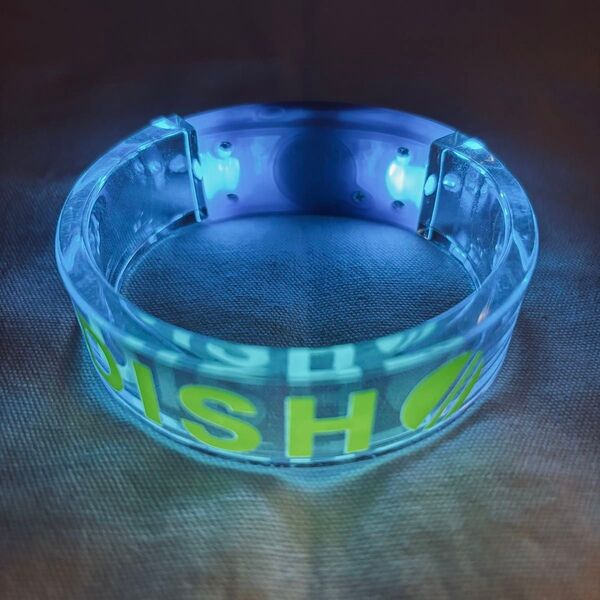 DISH//ライトバングル ブルー HAPPY? Light Bangle