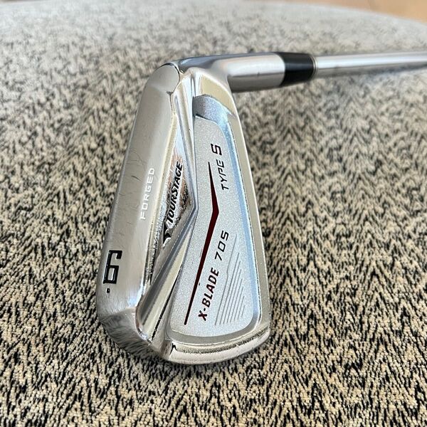 良品ブリヂストン TOURSTAGE ツアーステージ X-BLADE 705 タイプS 希少6番アイアン単品 DG S200