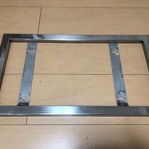 ステンレス 大型 ナンバー枠