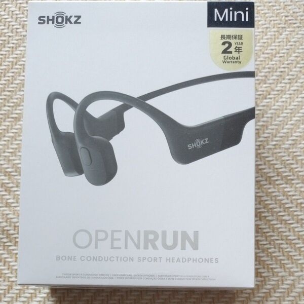 SHOKZ OpenRun Mini 骨伝導イヤホン 未使用