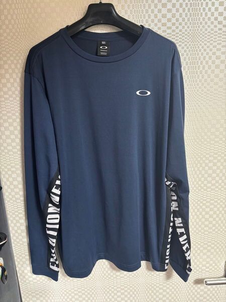 オークリー 長袖ストレッチ Tシャツ X L