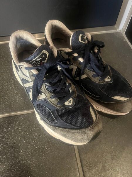 New Balance 990 V5 ネイビー 27cm
