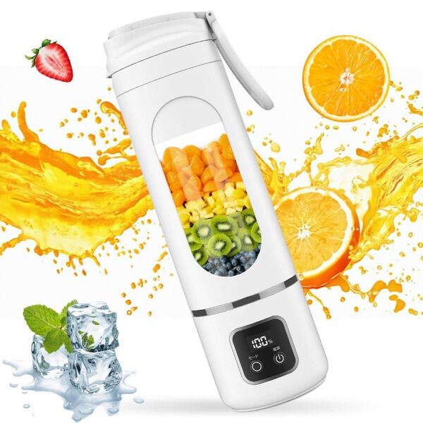 ミキサー コードレス スムージー 持ち運び ジューサー みじん切り器 野菜 氷も砕ける 小型 果物