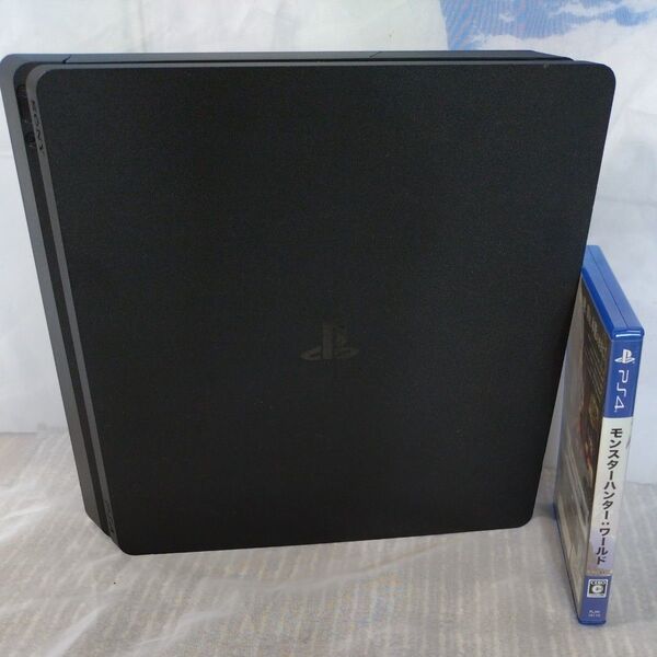【SONYソニー】PlayStation4 CUH-2215B JetBlack 1TB FW10.50(海外版・本体破損有り)
