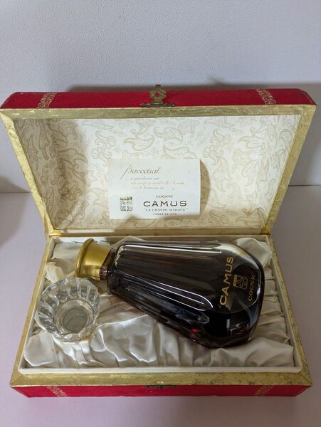 古酒 CAMUS カラフェ バカラボトル カミュ ブランデー バカラ Baccarat コニャック
