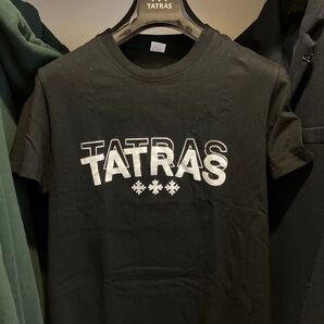 【本日限定価格】【儲け何て関係無し】 TATRAS風 Tシャツ ブラック サイズs