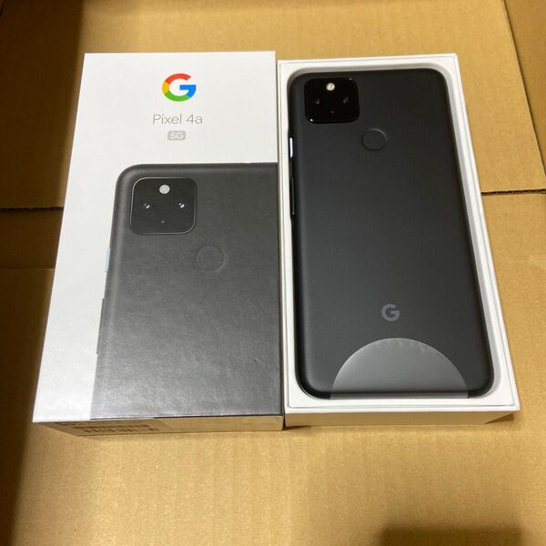 Pixel 4a (5G) 6.2インチ メモリー6GB ストレージ128GB Just Black ソフトバンク 新品未使用