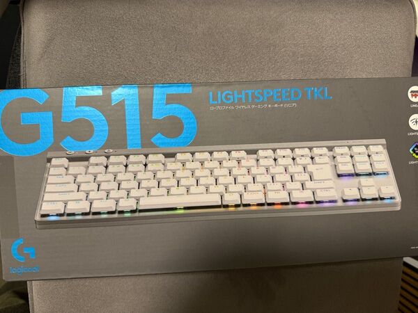 新品未開封 logicool ロジクール G515 LIGHTSPEED ワイヤレスゲーミングキーボード G515-WL-LNWH