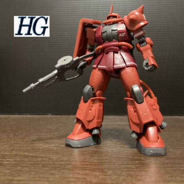 ubガンプラ完成品ジャンク 機動戦士ガンダム ククルス・ドアンの島 HG 1/144 シャア専用高機動型ザクII