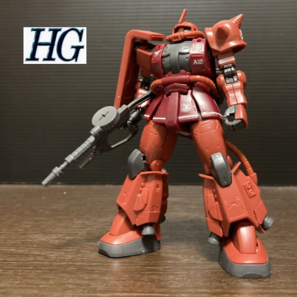 usガンプラ完成品ジャンク 機動戦士ガンダム ククルス・ドアンの島 HG 1/144 シャア専用高機動型ザクII